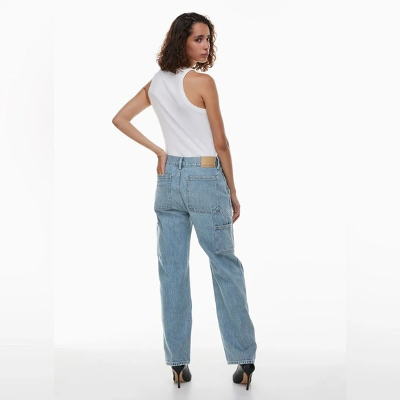 Denim Forum The Carpenter Lo-Rise Loose Jean - Picture 3 of 15